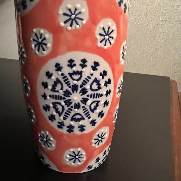 Deauville Veda Dining Dutch Collection Tall Mug w/ Embossed Design - Picture 4 of 12